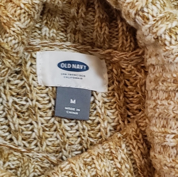 Old Navy Turtleneck Sweater, Golden Camel, Sz M - Picture 6 of 6
